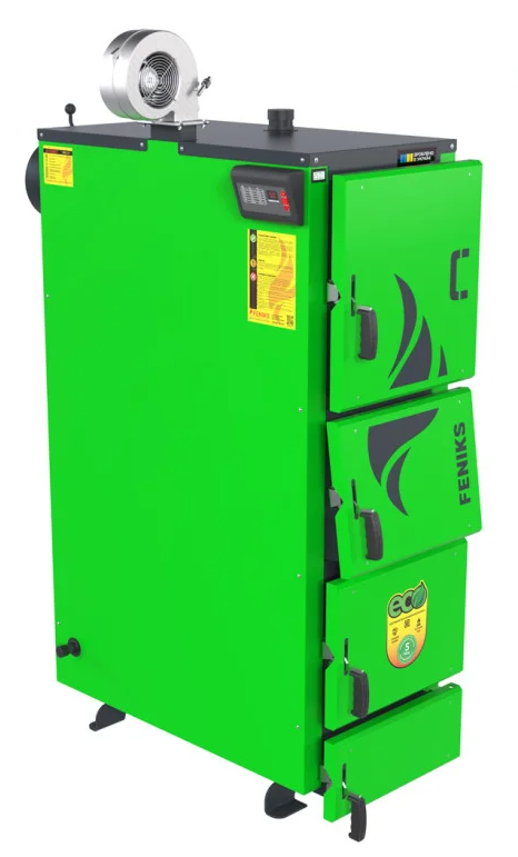 Твердопаливний котел Feniks серія C 62 кВт